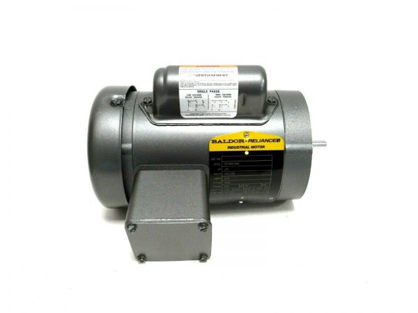 NEW BALDOR 21631 MOTOR .25HP 115/230V 3450 RPM 33-899-389 DIA. 3/8" - Image 3