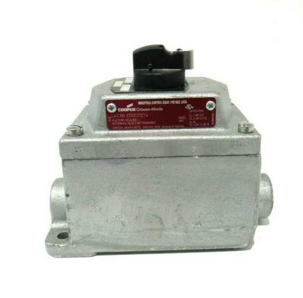 NEW COOPER CROUSE HINDS EDSC21274 SELECTOR SWITCH - Image 3