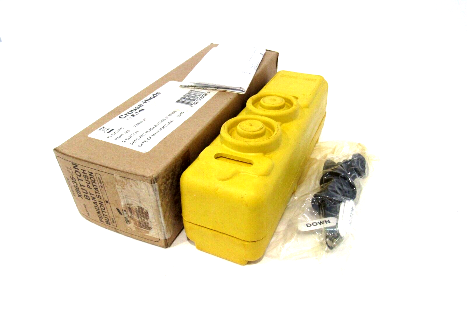 NEW CROUSE HINDS X8635-21 PUSHBUTTON STATION X863521 - SB
