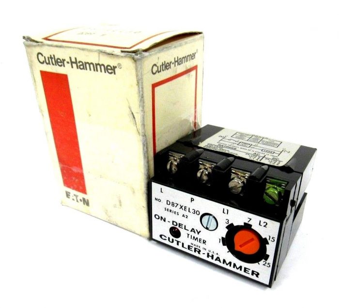 NEW CUTLER HAMMER D87XEL30 SOLID STATE TIMER MODULE