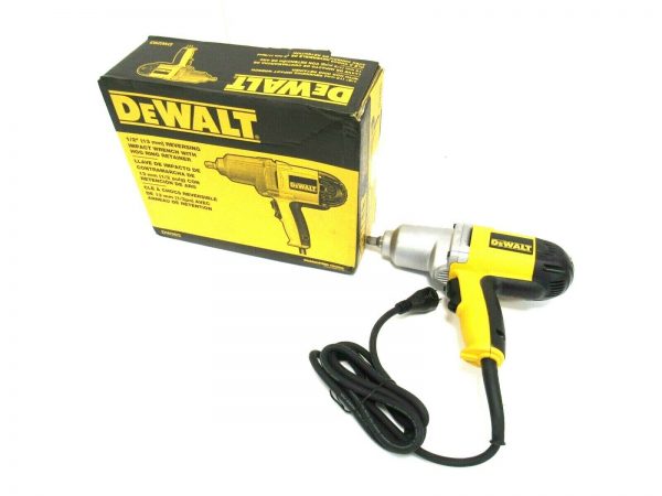 NEW DEWALT DW293 ELECTRIC IMPACT 1/2" WITH HOG RING RETAINER