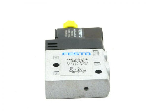 NEW FESTO CPE14-M1CH-3GL-1/8 SOLENOID VALVE CPE14M1CH3GL18 - Image 3