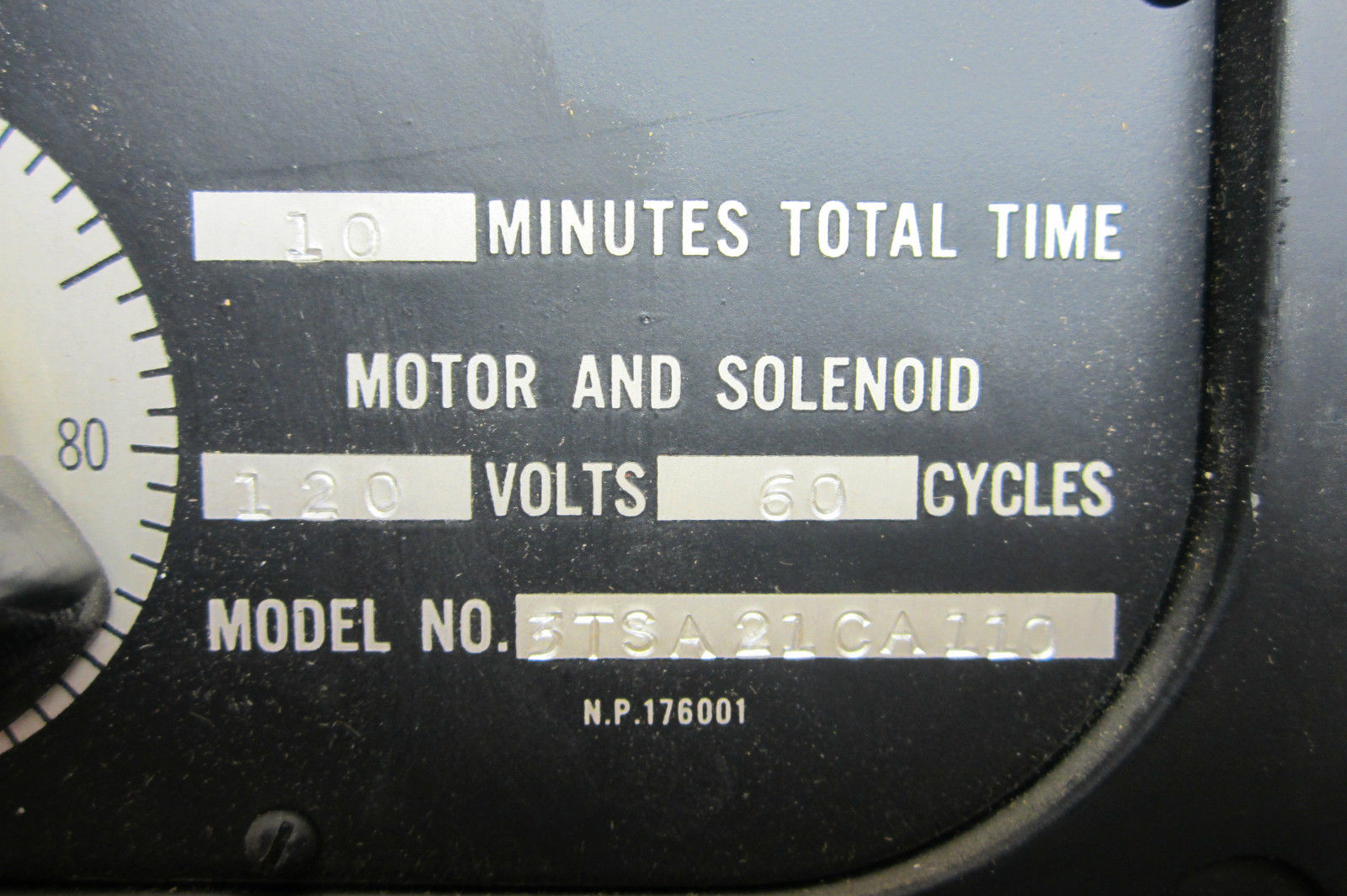 NEW GENERAL ELECTRIC 3TSA21CA110 INTERVAL TIMER 10 MIN. 120V. 60 CYCLES - Image 3