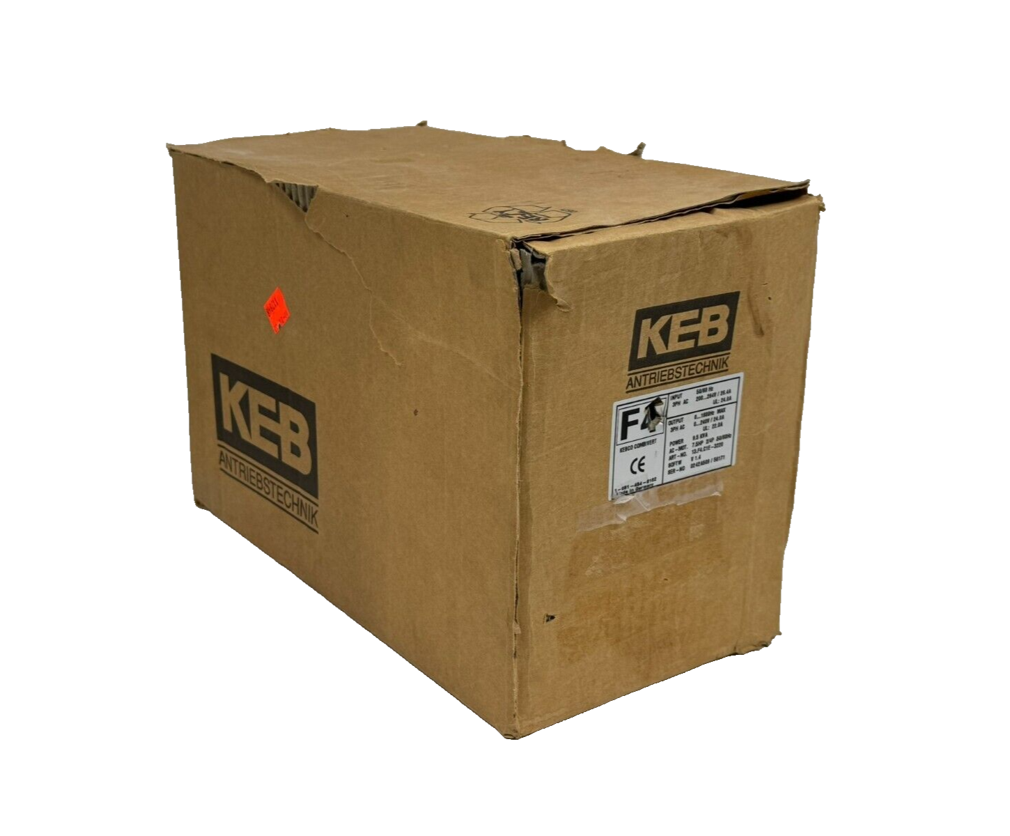 NEW KEB 13.F4.C1E-3220 COMBIVERT F4 DRIVE 7.5HP 2/4P 200-264V 13F4C1E3220