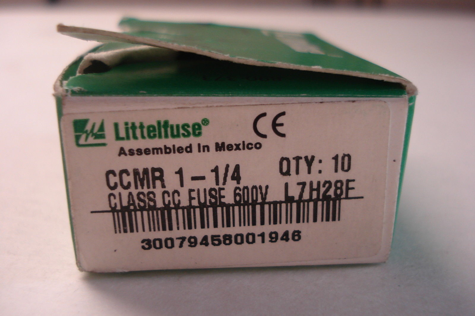 Littelfuse CCMR-1/4 Time Delay Fuse - 0.25 Amp, 600Vac - Original