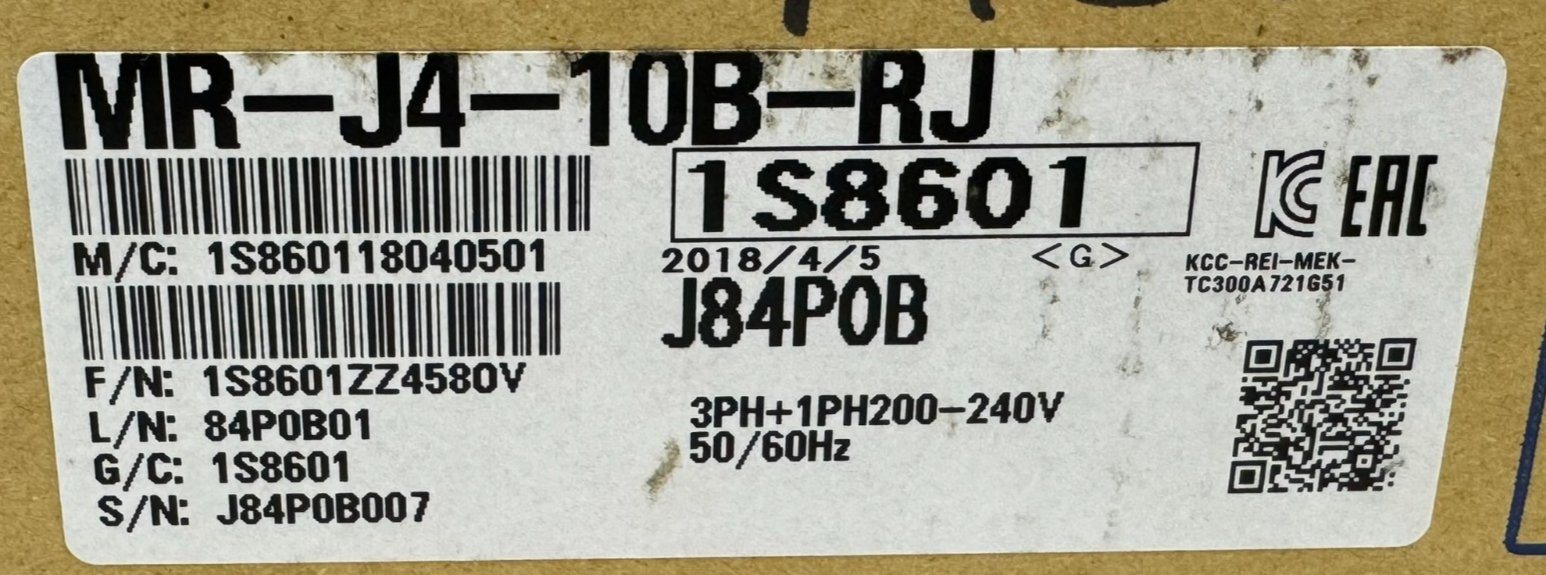 NEW MITSUBISHI MR-J4-10B-RJ SERVO AMPLIFIER MELSERVO J4 - Image 5