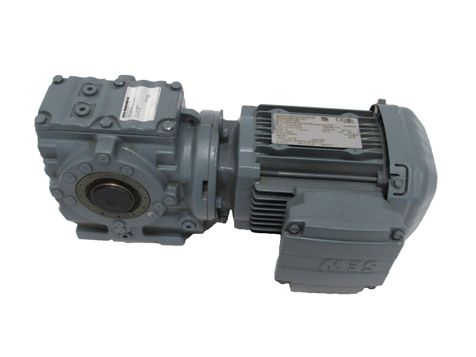 NEW SEW EURODRIVE SA47 DRS71M4 GEARMOTOR 230/460V 38.23:1 SA47DRS71M4 - Image 3