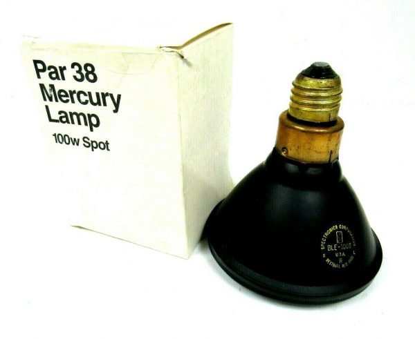 NEW SPECTROLINE MB-100X/F BLACK LIGHT LAMP WITH SPARE LAMP MB100XF - Image 6