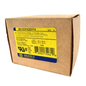 NEW SQUARE D 8910DPA32V14 CONTACTOR SER.B