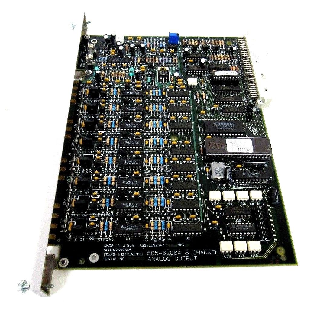 NEW TEXAS INSTRUMENTS 505-6208A OUTPUT MODULE 5056208A - SB Industrial ...