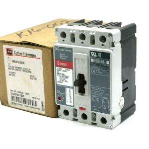 NEW CUTLER HAMMER HMCP015E0C CIRCUIT BREAKER SERIES C  3 POLE 15 AMP