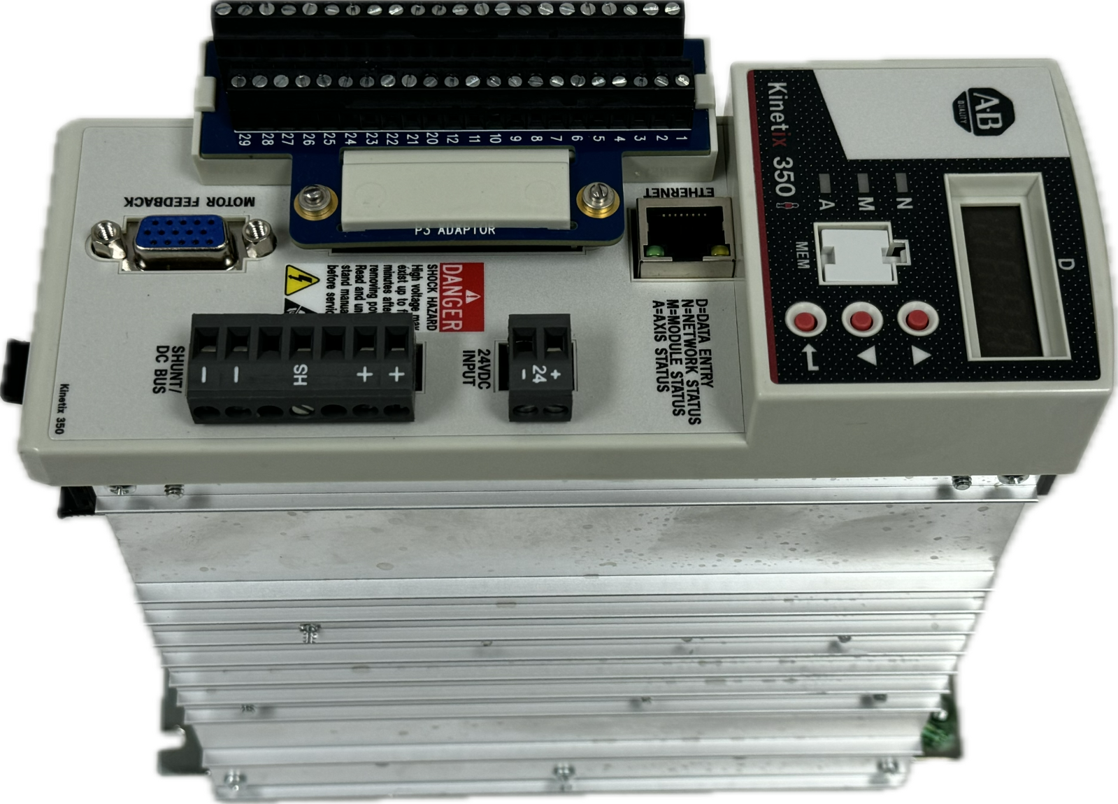 USED ALLEN BRADLEY 2097-V31PR0-LM KINETIX 350 SERVO DRIVE SER. A 2097V31PR0LM - Image 3