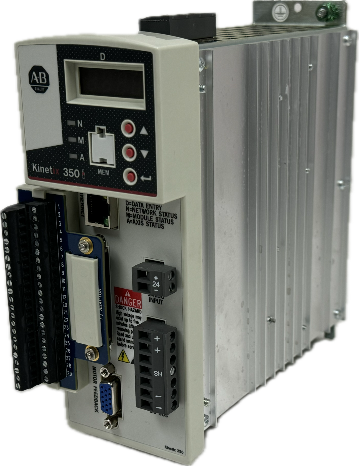 USED ALLEN BRADLEY 2097-V31PR0-LM KINETIX 350 SERVO DRIVE SER. A 2097V31PR0LM - Image 4