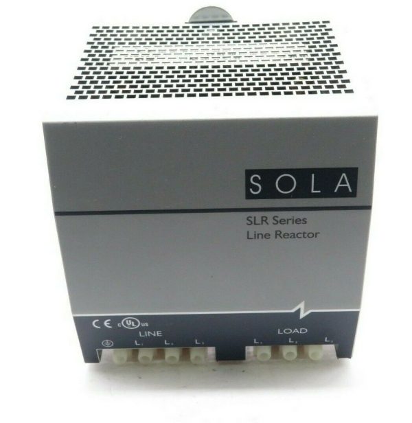USED EMERSON SOLA HD SLR-7H-480-3 SLR DRIVE REACTOR SLR7H4803 - Image 3