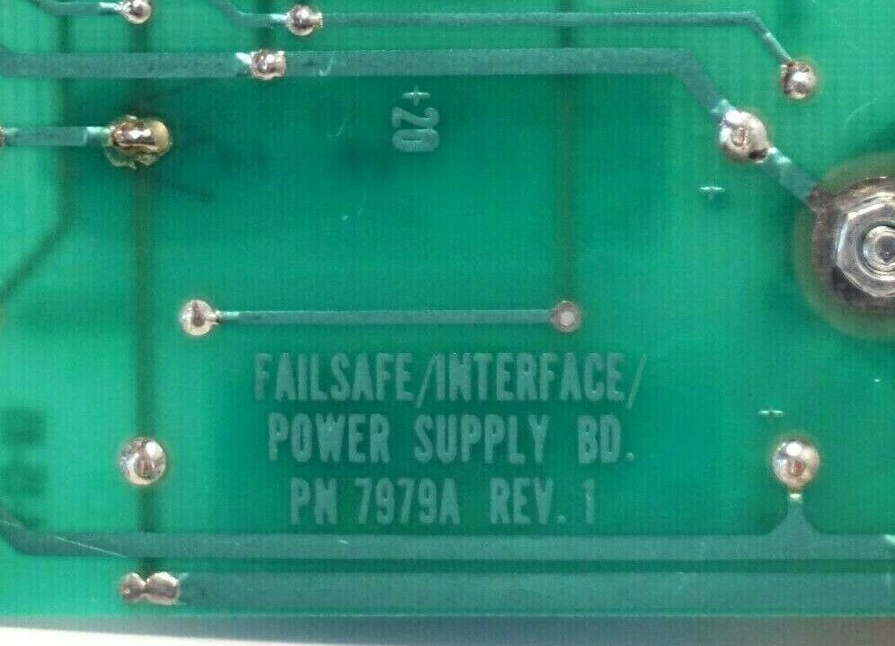 USED FAILSAFE 7979A POWER SUPPLY BOARD REV.1 SB Industrial Supply, Inc.