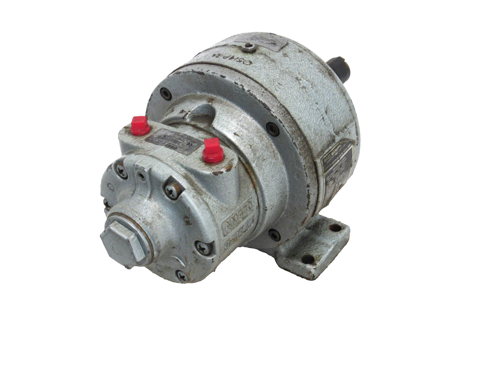 USED GAST 4AM-RV-75-GR20 PNEUMATIC MOTOR 4AMRV75GR20 - Image 3