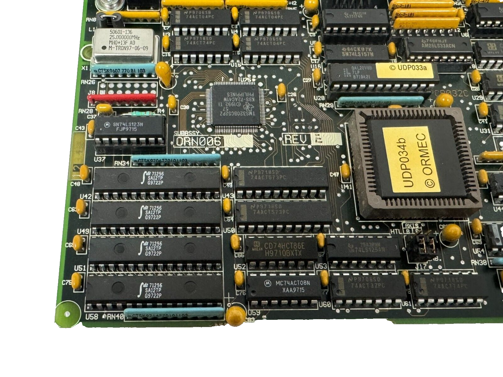 USED ORMEC ORN-DSP-A2/2AD CONTROL CARD ORN-006 - Image 4
