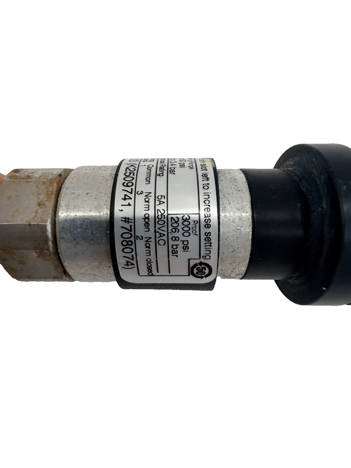 USED UNITED ELECTRIC 10F-12 PRESSURE SWITCH 30-602PSI 10F12 - Image 4