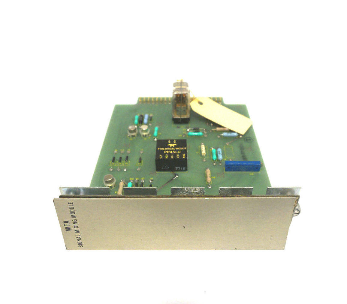 USED WESTINHOUSE 588C631G01 SIGNAL MIXING MODULE