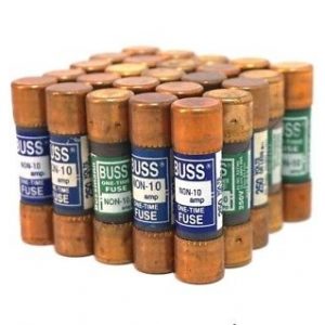 25 NEW BUSSMANN NON-10 FUSES NON10