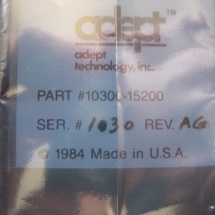 NEW ADEPT TECH 10300-15200 MODULE 1030015200