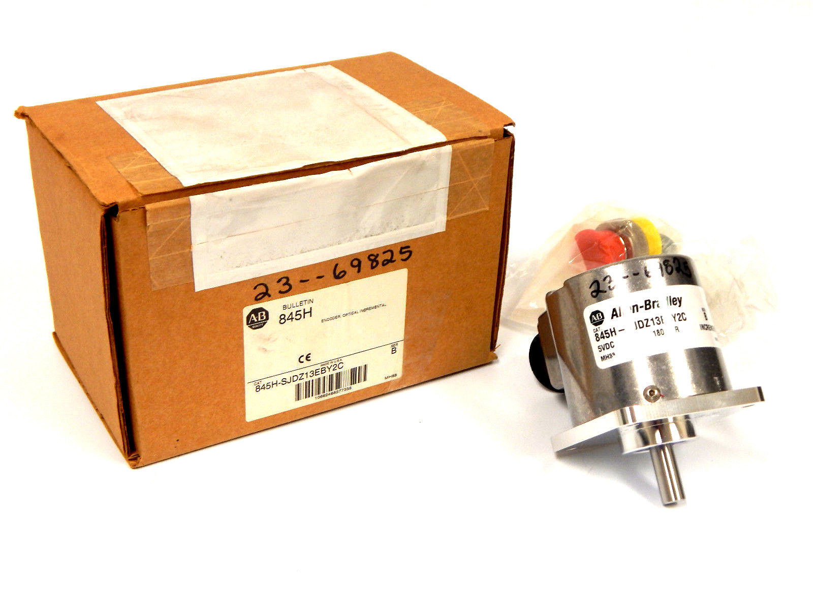 NEW ALLEN BRADLEY 845H-SJDZ13EBY2C SER. B ENCODER 5VDC, 180PPR 845HSJDZ13EBY2C