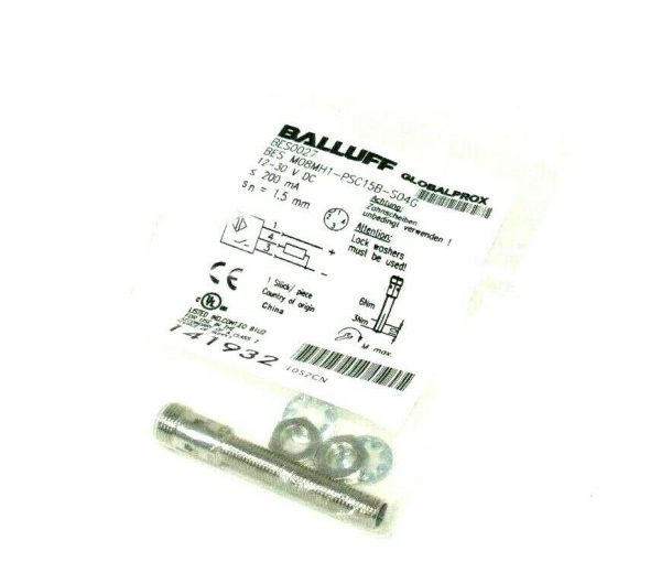 NEW BALLUFF BES M08MH1-PSC15B-S04G PROXIMITY SENSOR BES0027 BESM08MH1PSC15BS04G