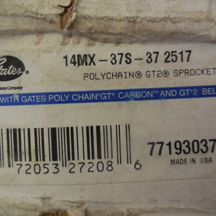 NEW GATES 14MX-37S-37 2517 POLY CHAIN SPROCKET 14MX37S37