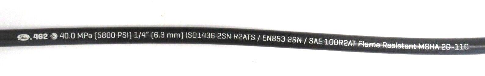 NEW GATES EN853-2SN HOSE 280FT 1/4"ID ISO1436-2SN-R2ATS SAE 100R2AT MSHA 2G-11C - Image 3