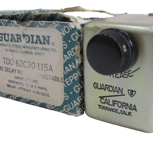 NEW GUARDIAN ELECTRIC 0121-0857-6100 TIME DELAY RELAY 012108576100 TDOA62C30-115