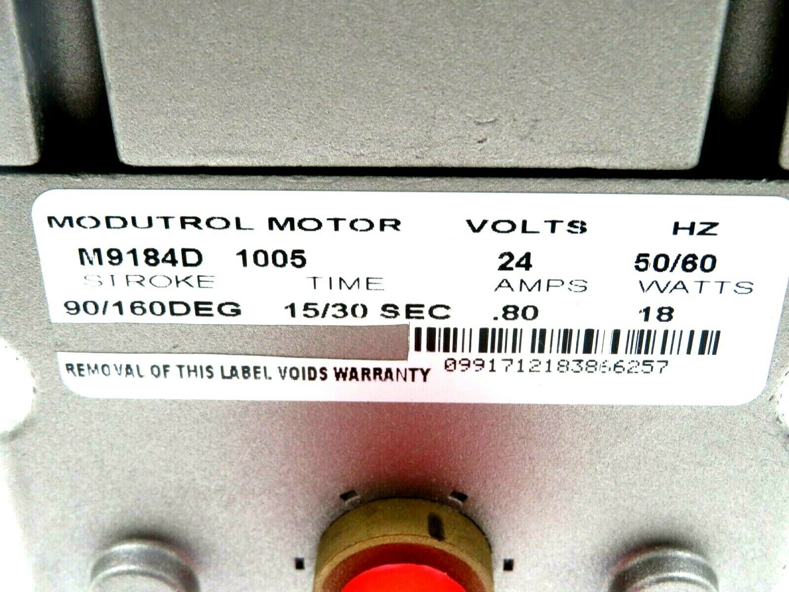 NEW HONEYWELL MODUTROL CONTROL M9184D-1005 SERVO MOTOR 24VOLTS 50/60HZ M9184D - Image 3
