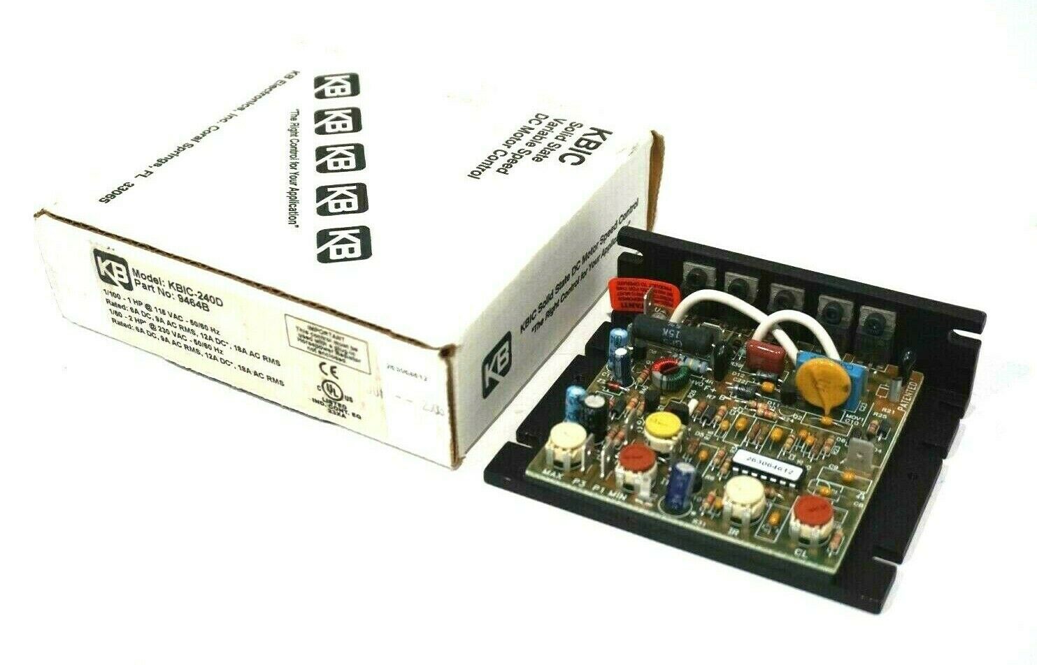NEW KB ELECTRONICS KBIC240D DC MOTOR SPEED CONTROL KBIC240D SB