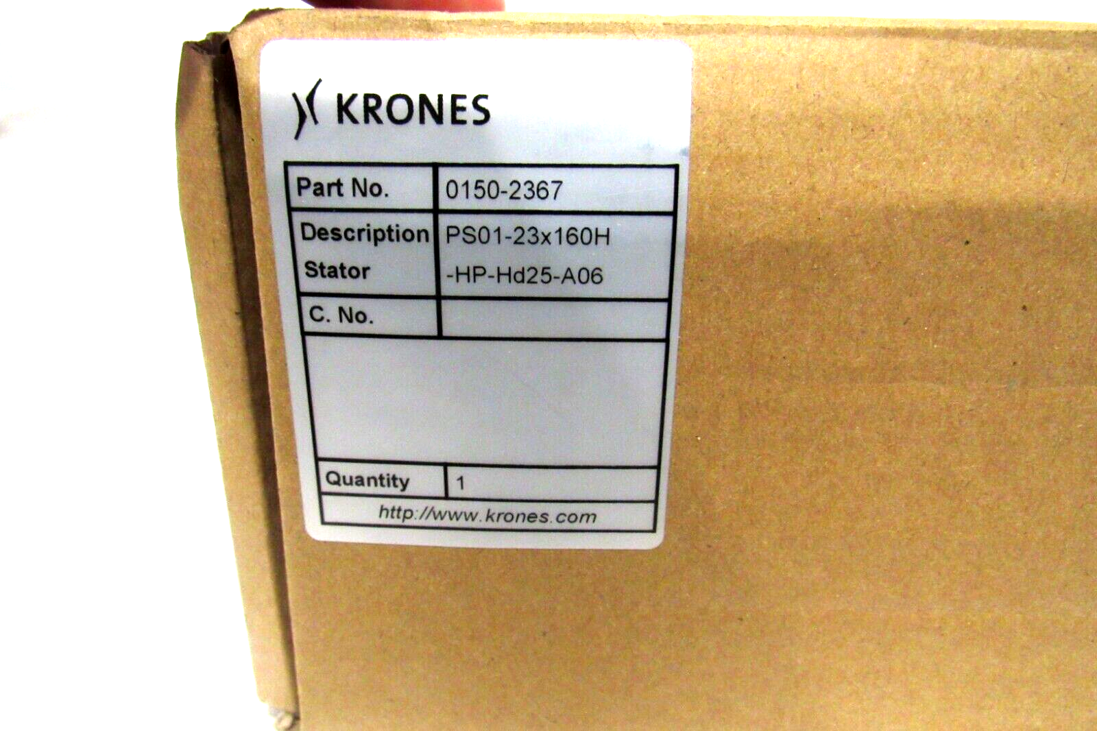 NEW KRONES PS01-23X160H STATOR 0150-2367 PS0123X160H - Image 3