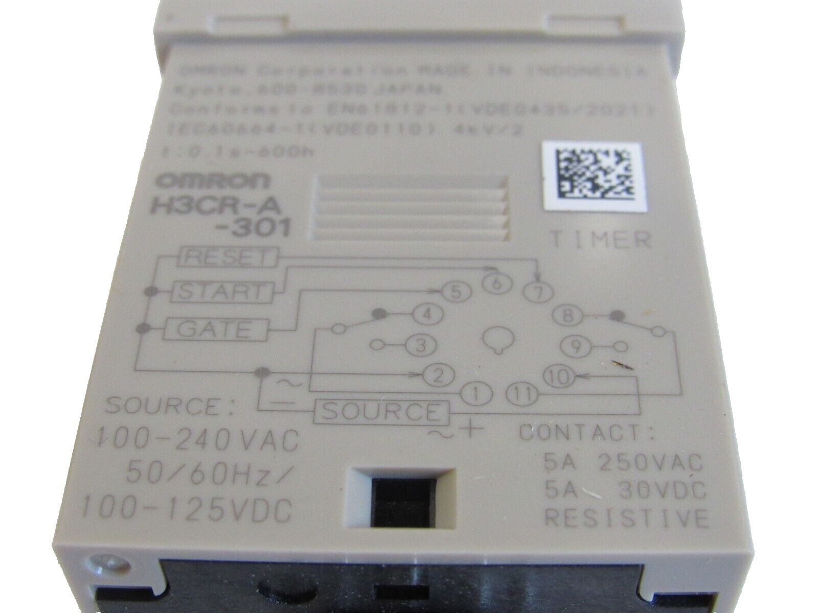 Omron H3CA-A Timer – 24-240V AC/VDC – New In Box – US Stock