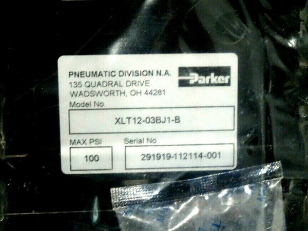 NEW PARKER XLT12-03BJ1-B CYLINDER XLT1203BJ1B - Image 3