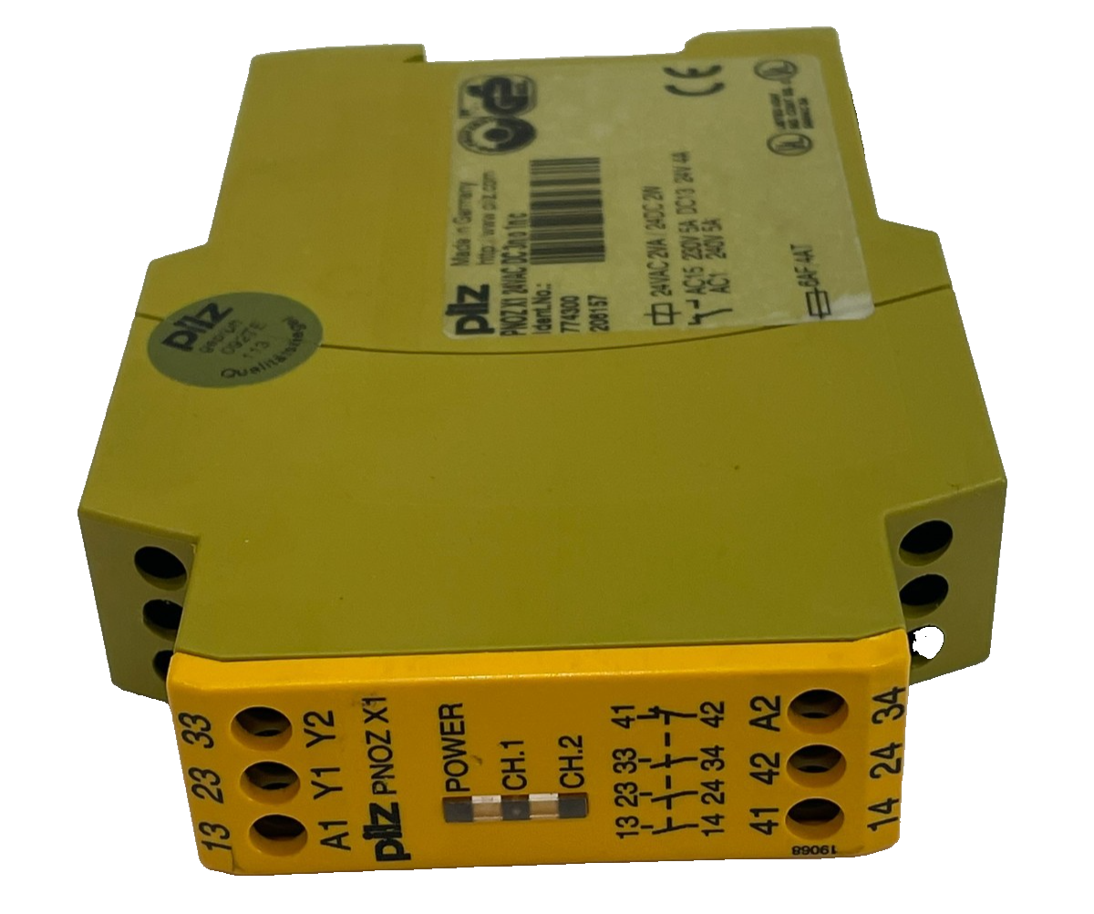NEW PILZ PNOZ-X1-24VAC/DC-3N/O-1N/C SAFETY RELAY 774300