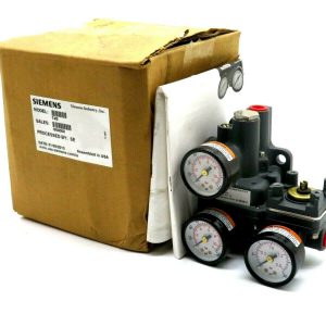 NEW SIEMENS 74G POSITIONER WITH PRESSURE GAUGE