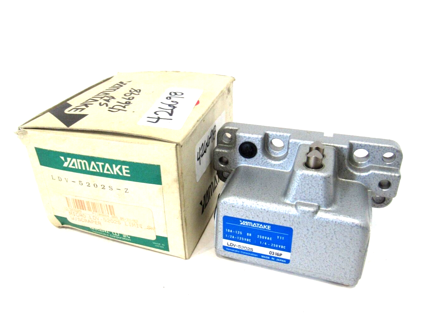 NEW YAMATAKE LDV-5202S LIMIT SWITCH LDV5202S - SB Industrial NEW YAMATAKE LDV-5202S LIMIT SWITCH LDV5202S - SB Industrial