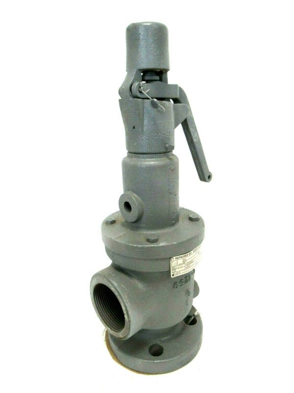 REFURBISHED KUNKLE 252FJG22-AS SAFETY VALVE 1.5" 140PSI 252FJG22AS