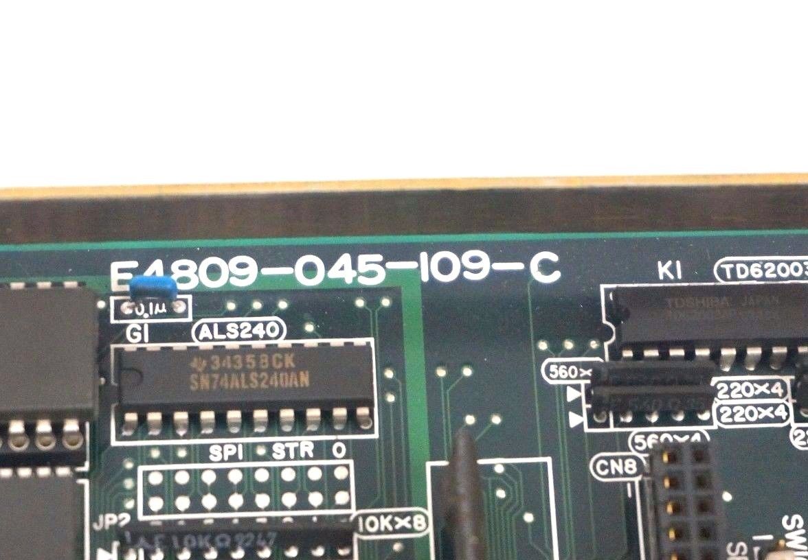 USED OKUMA E4809-045-109-C SVP BOARD E4809045109C - SB Industrial