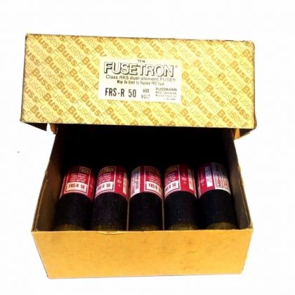 5 NEW FUSETRON FRS-R-50 FUSES FRSR50