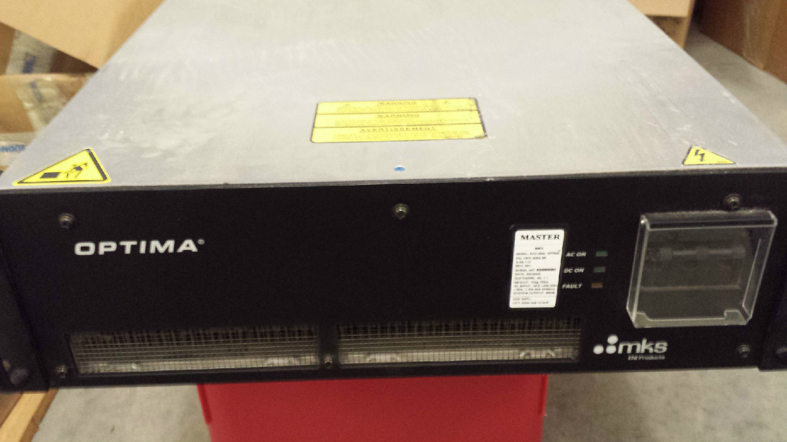 MKS DCG-200A OPTIMA MASTER OPT-400A-06