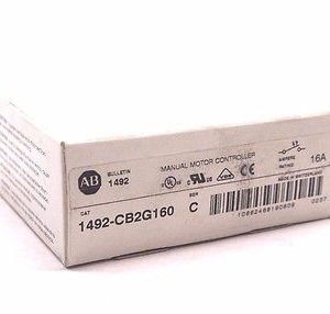 NEW ALLEN BRADLEY 1492-CB2G160 MOTOR CONTROLLER SER.C 1492CB2G160