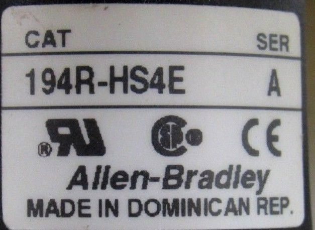 NEW ALLEN BRADLEY 194R-HS4E OPERATING HANDLE SER A 194RHS4E - Image 5