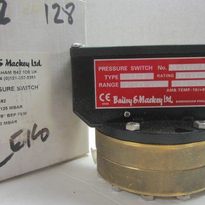 NEW BAILEY & MACKEY 1482 PRESSURE SWITCH