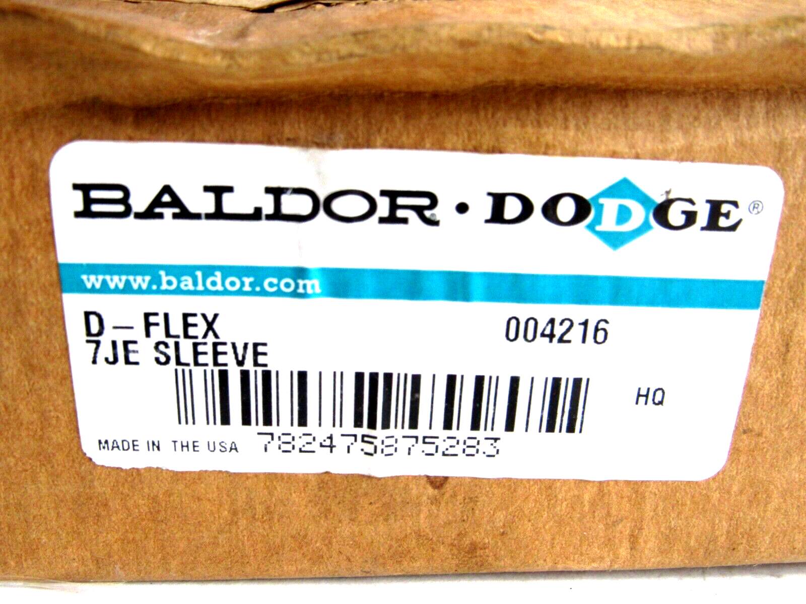 NEW BALDOR DODGE 7J D-FLEX COUPLING SLEEVE 7JE 004216 - Image 5