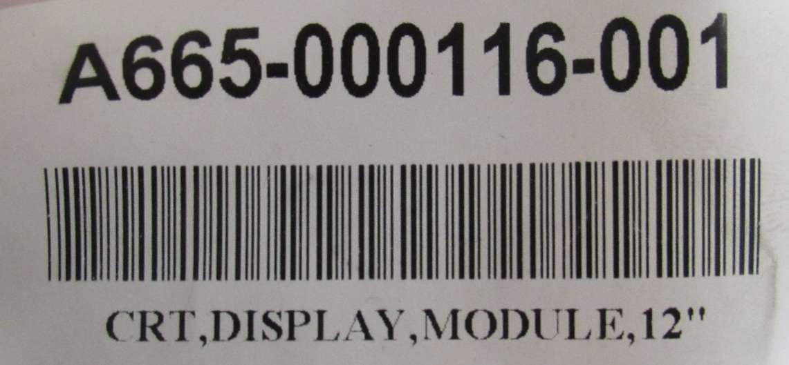 NEW CLINTON ELECTRONICS CE903M12K191GR CRT MONITOR 12" A665-000116-001 903KGCGRS - Image 5