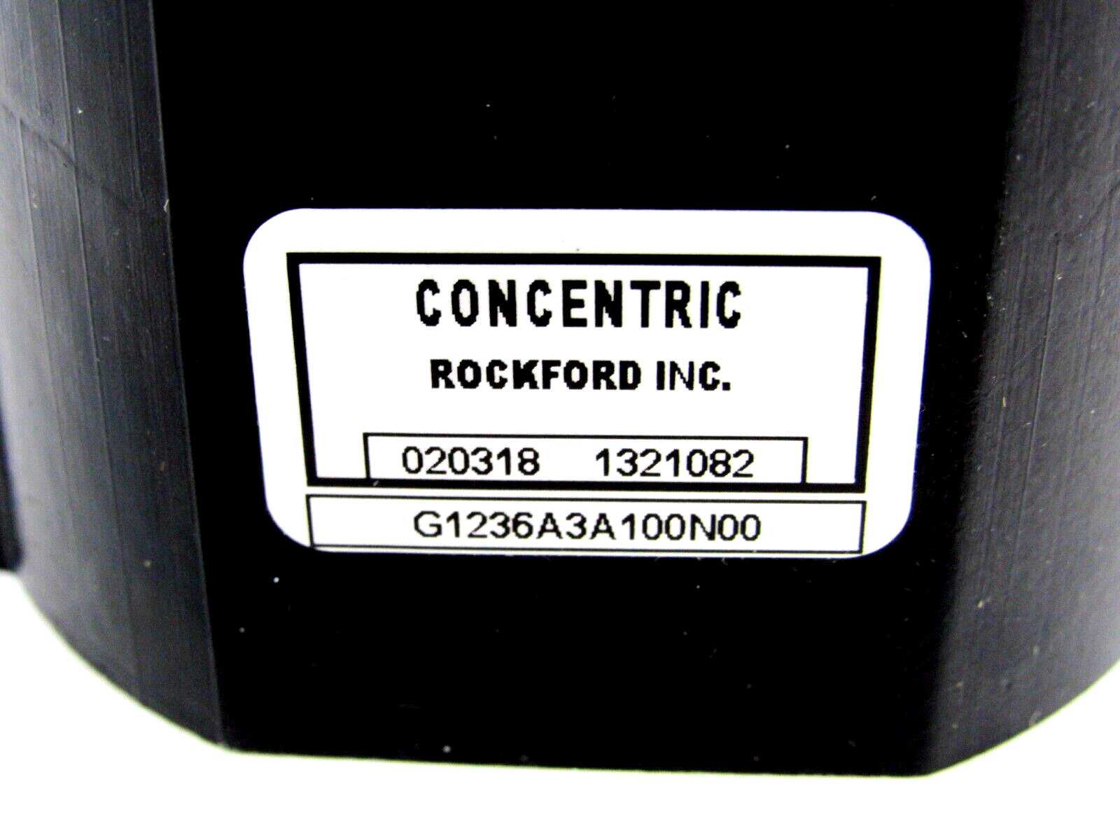 NEW CONCENTRIC G1236A3A100N00 GEAR PUMP 020318, 13231082 - Image 3