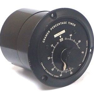 NEW CRAMER 610E-60S PERCENTAGE TIMER 610E 610E60S