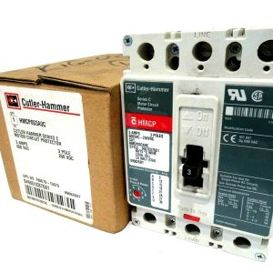 NEW CUTLER HAMMER HMCP003A0C CIRCUIT BREAKER 3 POLES 3 AMP 600V